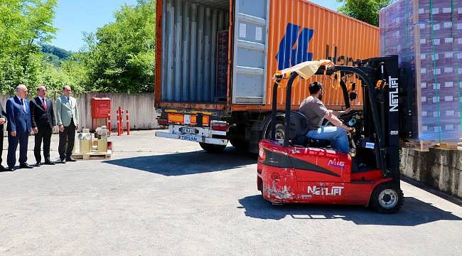 Ordu'da üretildi müşterisi İngiltere oldu... 17 ton ihracat gerçekleşti