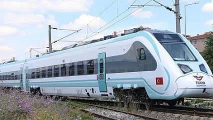 Milli Elektrikli Tren ilk seferine çıkıyor... İşte özellikleri