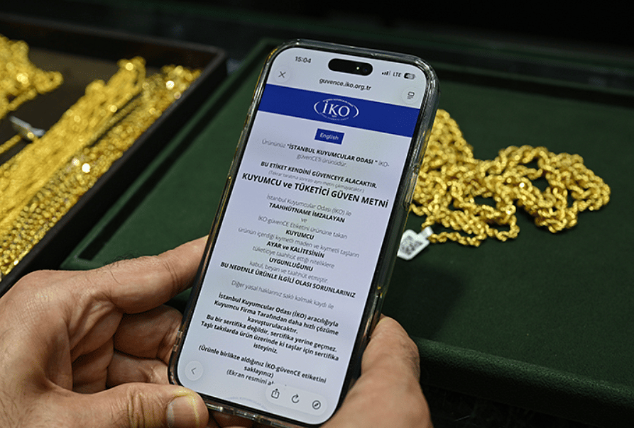 İstanbul Kuyumcular Odası’ndan yeni uygulama: Altın fiyatları artık konuma göre takip edilecek-1