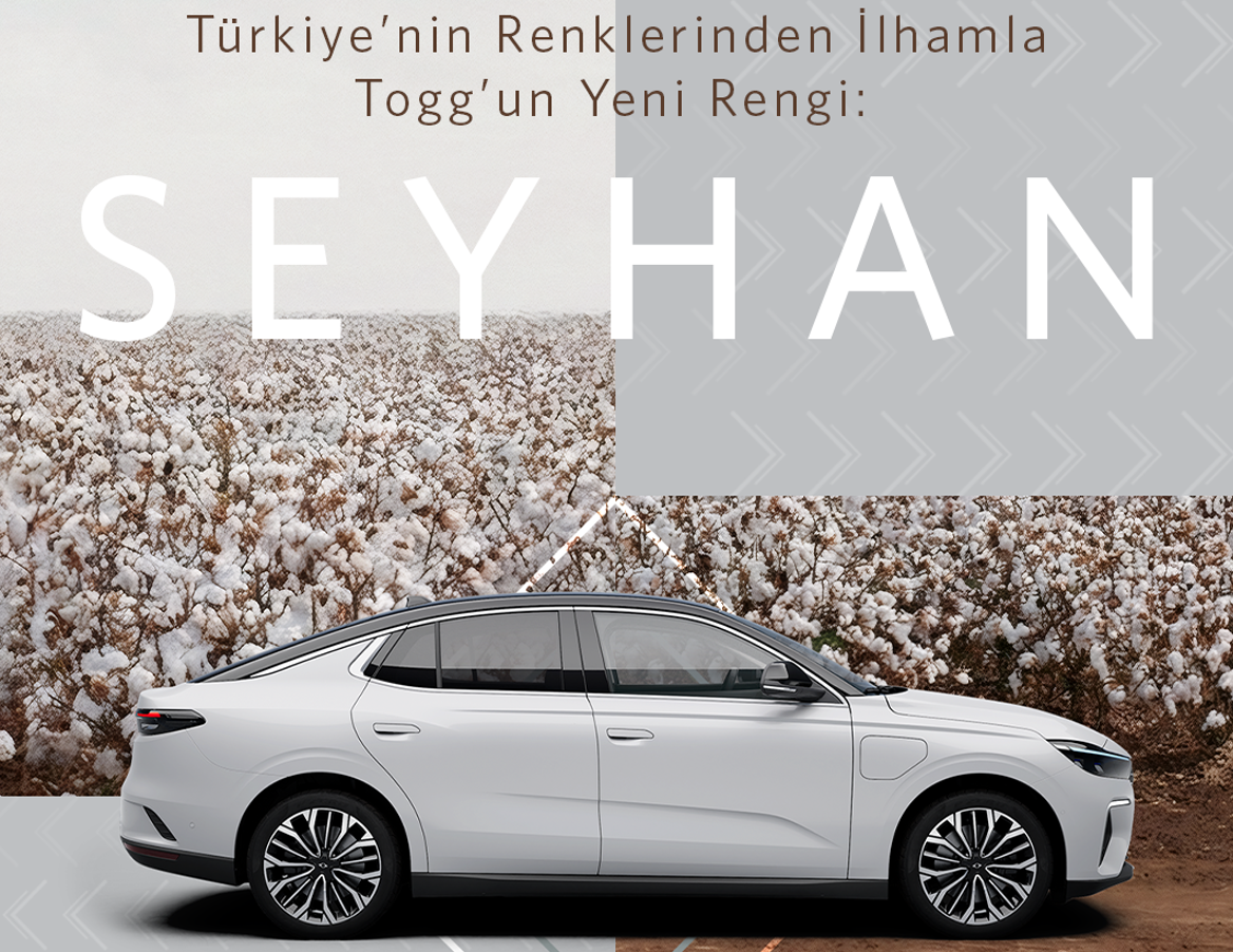 Togg’un yeni rengi duyuruldu: Pamuk tarlalarından ilham alan 'Seyhan' yollara çıkıyor-1
