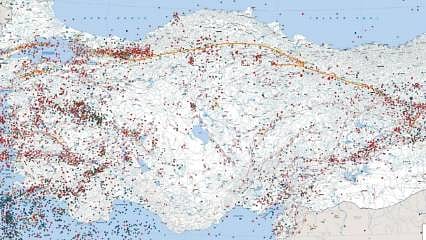 Kritik değişiklik: Türkiye'deki diri fay sayısı 485'ten 700'e yükseldi