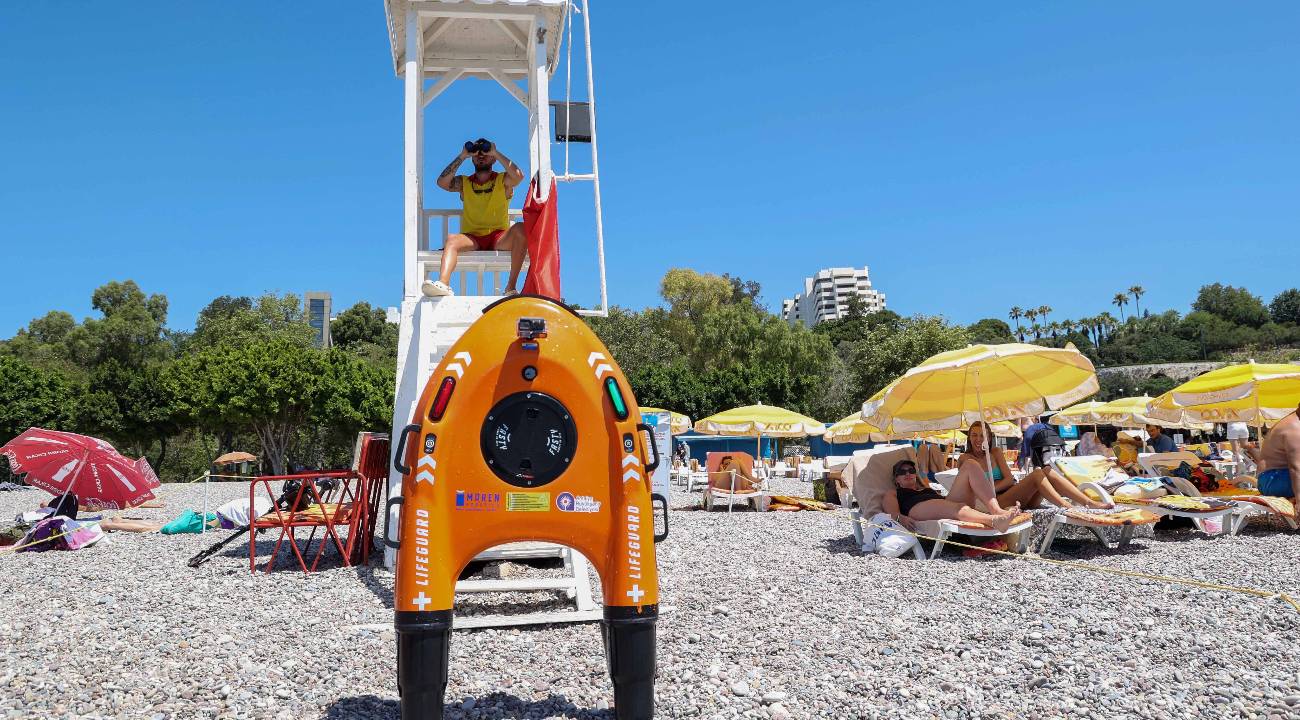 45 dakika su üstünde kalabiliyor, 200 kilo taşıyor: Tatilcilerin can dostu