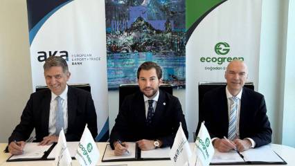 Yenilenebilir enerjide 76,7 milyon euroluk finansman anlaşması