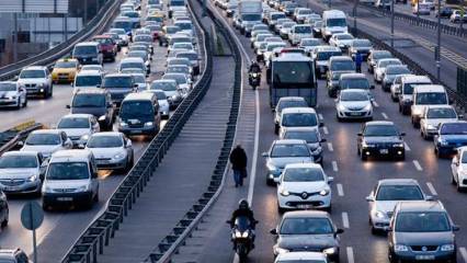 Trafiğe kayıtlı araç sayısı haziranda arttı