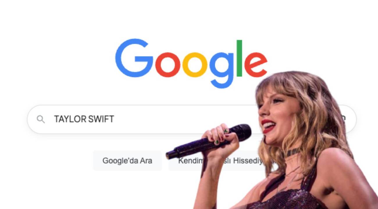 Google'a Taylor Swift yazınca bakın ne oluyor?