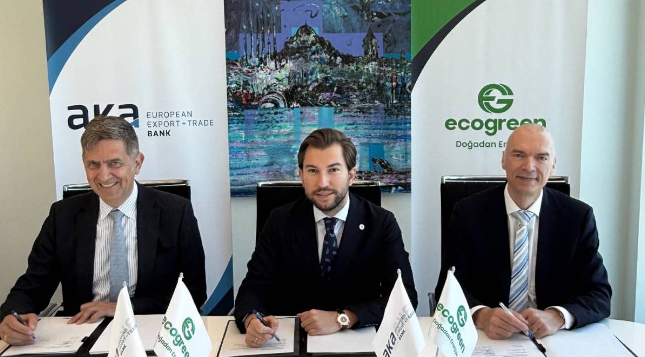 Yenilenebilir enerjide 76,7 milyon euroluk finansman anlaşması