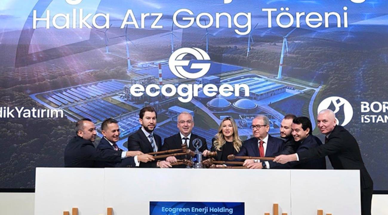 Borsada gong Ecogreen Enerji Holding için çaldı