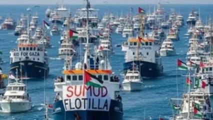44 gemilik filo direniyor: 23 Tekne yolda, İsrail 21 gemiyi durdurdu