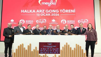 Borsa İstanbul’da gong Meysu için çaldı