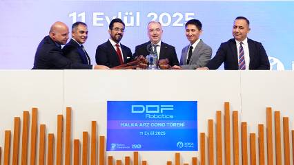 Borsada gong DOF Robotik için çaldı