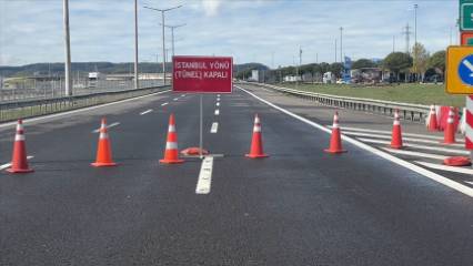 Bolu Dağı Tüneli İstanbul yönü 31 Ekim'e kadar günde 5 saat kapatılacak