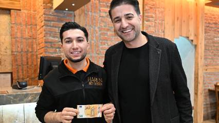 Turist verdiği 50 Euro bahşişi ertesi gün geri istedi