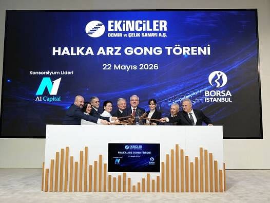 Borsa İstanbul'da gong Ekinciler Demir ve Çelik Sanayi AŞ için çaldı