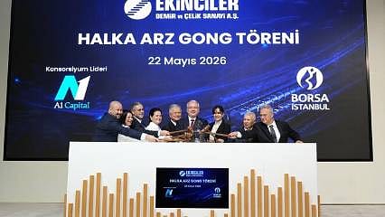 Borsa İstanbul'da gong Ekinciler Demir ve Çelik Sanayi AŞ için çaldı