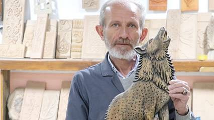 "İşe Yaramaz" denilen odunları sanat eserine dönüştürüyor