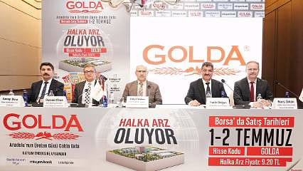 Golda Gıda halka arz için yarın talep toplamaya başlayacak