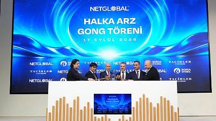 Borsa İstanbul'da gong, Net Global "NETGL" için çaldı