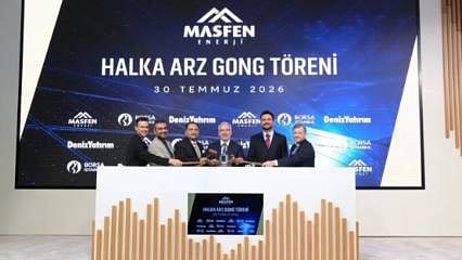 Borsa İstanbul'da gong Masfen Enerji AŞ için çaldı
