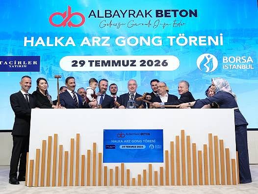 Borsa İstanbul'da gong Albayrak Hazır Beton için çaldı