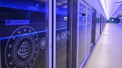 O metro hattında yeni yolcu rekoru kırıldı