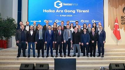 Borsa İstanbul'da gong Gentaş Kimya için çaldı