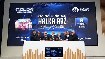 Borsa İstanbul’da gong Golda Gıda için çaldı