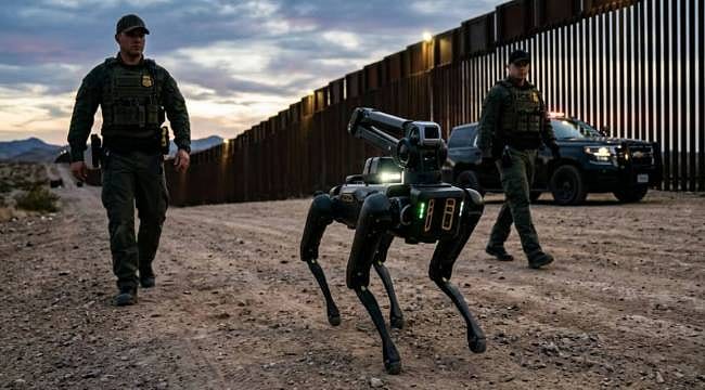 Sınır bölgesine robot köpek filosu: 2 milyon dolarlık bütçe