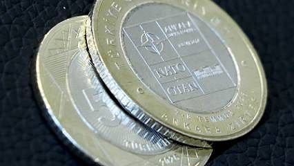 NATO logolu 5 liralar tedavüle çıkıyor