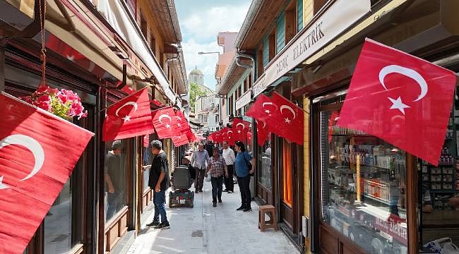 Edirne'de 'Dar Çarşı'ya tarihi dokunuş: 52 dükkan yenilendi