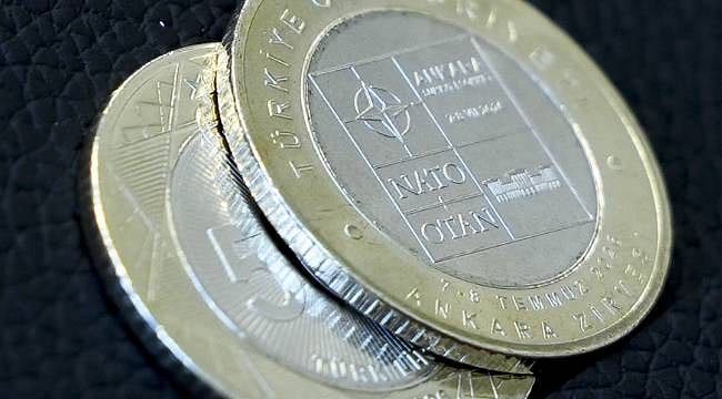 NATO logolu 5 liralar tedavüle çıkıyor