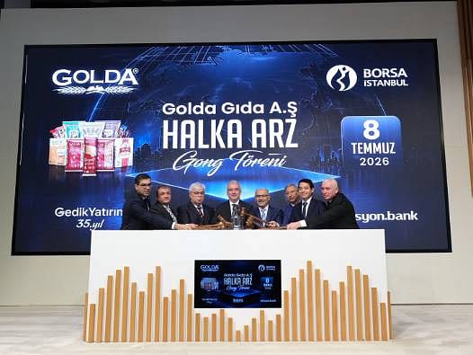 Borsa İstanbul’da gong Golda Gıda için çaldı