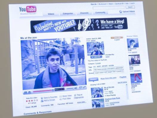 YouTube artık müzelik: Yayınlanan ilk videosu sanat eserine dönüştü