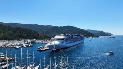 Marmaris’i bir haftada üç kruvaziyer ziyaret edecek