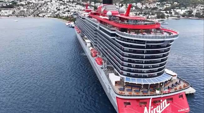 Bodrum’da kruvaziyer sezonu hızlı başladı
