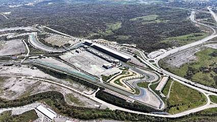 Formula 1 için geri sayım başladı: İstanbul Park havadan görüntülendi