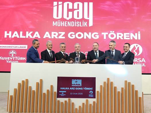 Borsa İstanbul’da gong Üçay Mühendislik için çaldı