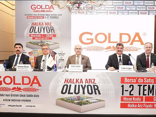 Golda Gıda halka arz için yarın talep toplamaya başlayacak