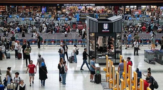 Sabiha Gökçen'de 8 ayda 33,5 milyon yolcu ağırlandı