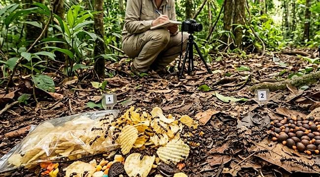 Panama'da yeni araştırma: Abur cubur atıkları karıncaların ekolojik görevini aksatıyor