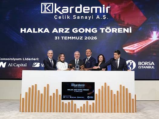 Borsa İstanbul'da gong Kardemir Çelik için çaldı
