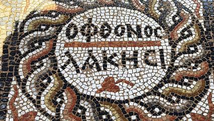 Görenler gözlerine inanamadı: 1600 yıl önce mozaiğe "Kıskanan Çatlasın" yazmışlar