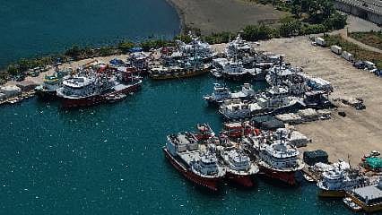 Karadeniz'de ağlar örüldü, tekneler boyandı: Balıkçılarda "Palamut" umudu