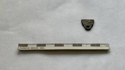 Selçuklu dönemine ait gizemli bronz muska gün yüzüne çıkarıldı