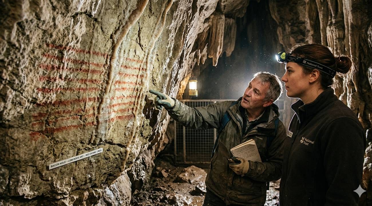 17 bin 100 yıllık gizem: Doğal oluşum sanılan işaretler Brit