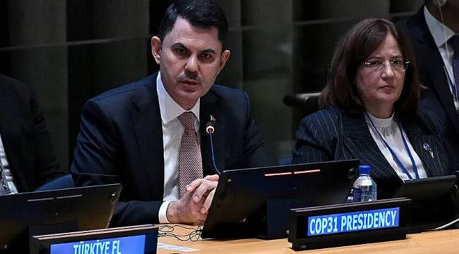 Bakan Kurum, temiz enerji hedeflerinin uygulanabilir sonuçlara dönüştürülmesi gerektiğini belirtti