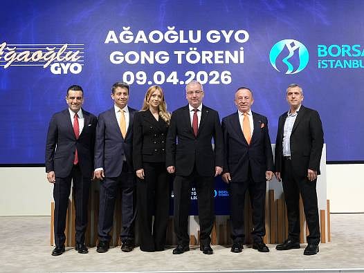 Ağaoğlu GYO borsada işlem görmeye başladı