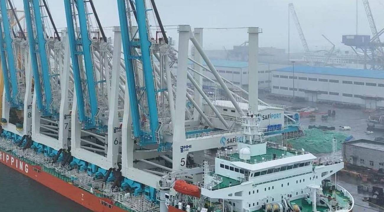 Safiport'tan Türkiye limancılığına yatırım: Yeni nesil STS vinçleri yolda