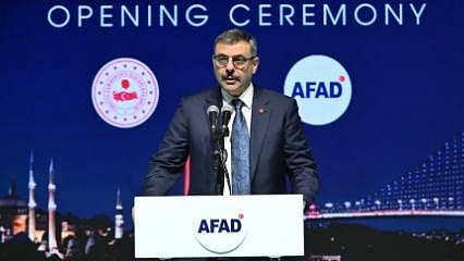 "Şehirlerini dirençli hale getiren ve toplumunu afetlere hazırlayan bir Türkiye için çalışıyoruz"