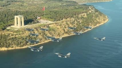 Çanakkale üzerinde anlamlı selam: MSB kritik eğitimin detaylarını paylaştı