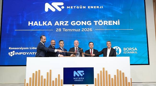 Borsa İstanbul’da gong Metgün Enerji için çaldı